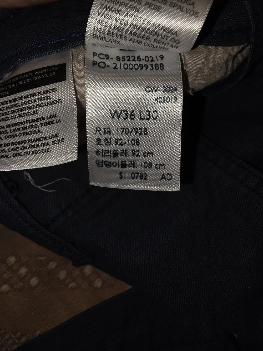 Levi's Men's Chinos in Dark Blue